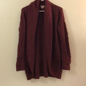 Chunky knit cardigan